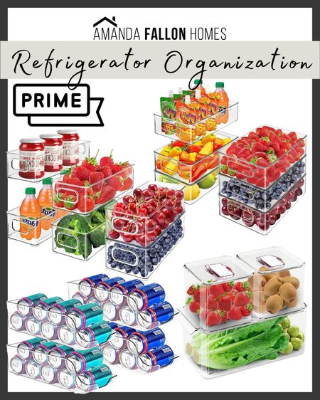 Amazon Prime Deal Days — my refrigerator organization containers were already a great value but you can’t beat todays price! Clear bins. Organization. Organizational bins. Kitchen containers. Fridge bins. Fridge containers. Vegetable containers. Fruit containers. 

#amazon #amazonhome

#LTKsalealert #LTKxPrimeDay #LTKhome