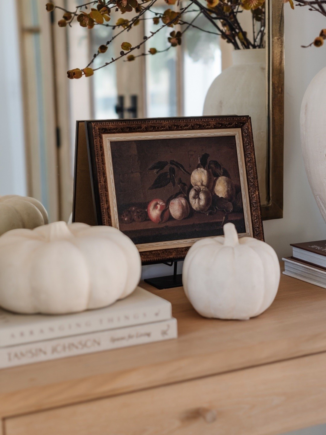 Fall has officially made its way into the entry 🍂🤎

Linking everything I used for this simple fall refresh — including the branches, pumpkins, art + all of our everyday entryway pieces!

Fall decor, home decor, entryway, decor, entry, rug, ottoman, McGee and Co, studio, McGee, table, lamp, art, target, fall, decor, pumpkin, vase, stems, coffee, table, books, arched mirror, entryway, mirror, pottery barn ￼

#LTKHome #LTKSaleAlert #LTKSeasonal