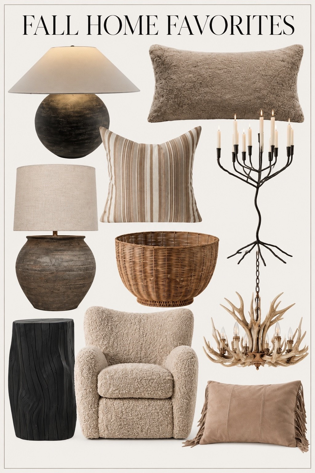 Fall Home Favorites | Warm Neutral Finds

A few home finds I’m loving right now for that warm, collected look. Think cozy textures, earthy neutrals, woven details and a little black for contrast. These pieces are perfect for adding a subtle touch of fall without feeling overly seasonal.

#LTKSaleAlert #LTKHome #LTKSeasonal