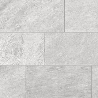 Alpe Graphite 12 in. x 24 in. Porcelain Floor and Wall Tile (15.50 sq. ft./Case) | The Home Depot
