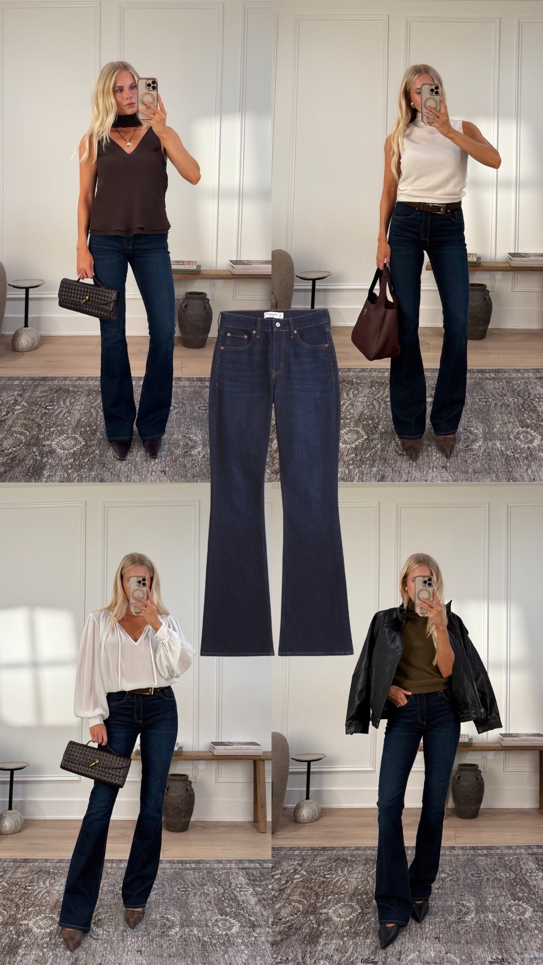 Code AFKATHLEEN for 20% off my collection with Abercrombie! Wearing size a 26 long in the jeans from my Abercrombie collection! Other sizing below: 

• Top Left: size small in top (from my collection), shoes: if in between sizes, size up to the next whole size, bag color: grape purple, linking similar necklaces

• Top Right: Sweater tank is from my collection, wearing a small! Heels run tts! Belt is color chocolate suede!

• Bottom Left: Blouse is from my collection, wearing a small, Shoes are tts!  Belt is color chocolate suede!

• Bottom Right: size small in sweater tank (from my collection), small in leather jacket, linked similar shoes!

[ Heaven Mayhem code KATHLEEN15 ]

[ Aureum Collective code KATHLEEN15 ]

#kathleenpost Abercrombie fall collection, Abercrombie new arrivals, chic fall fashion, fall outfit inspo

#LTKStyleTip #LTKSeasonal