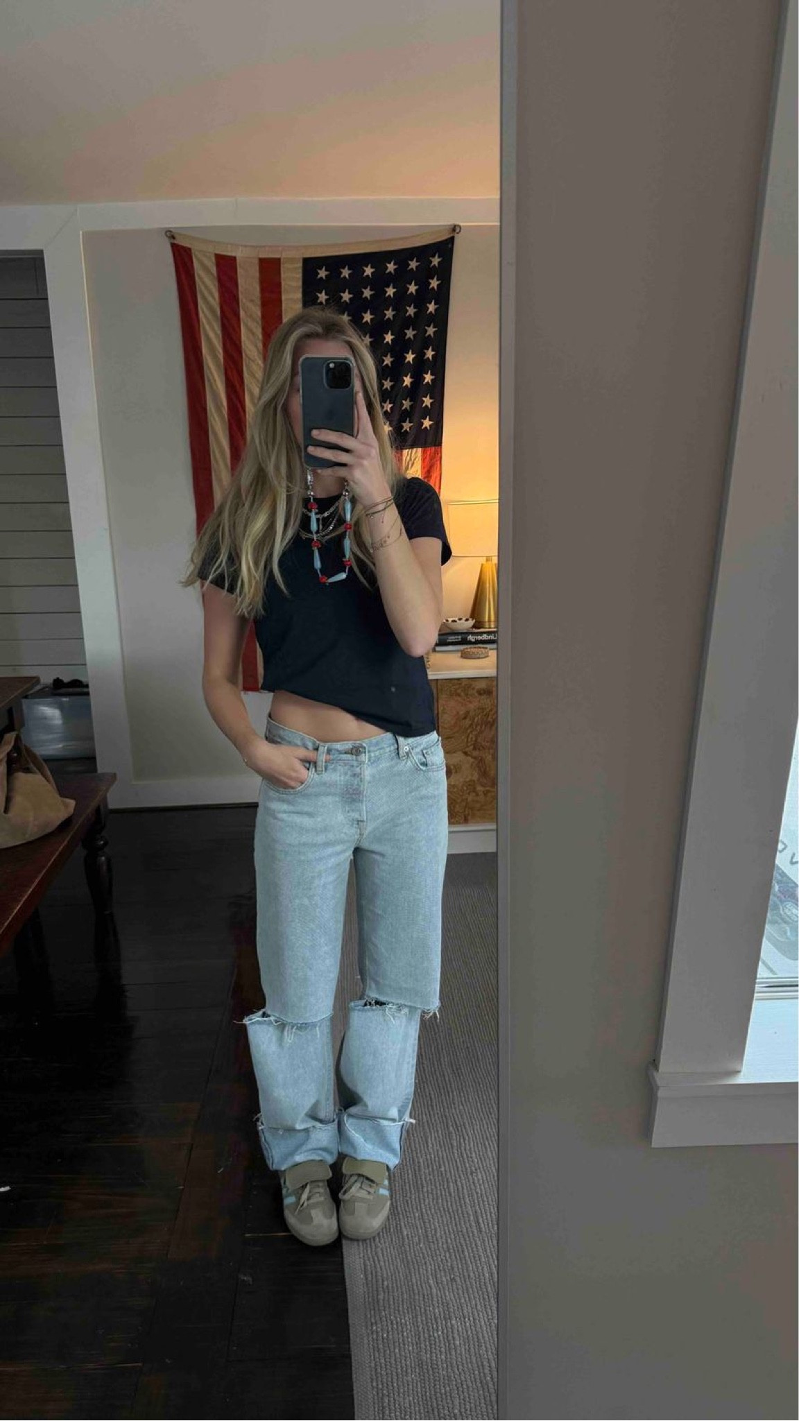 ootd!



frame baby tee, phone wristlet charm, low rise boyfriend jeans, adidas sneakers, revolve denim, date night outfit, work from home, happy hour, weekend outfit, travel outfit 

#LTKStyleTip #LTKTravel #LTKSeasonal