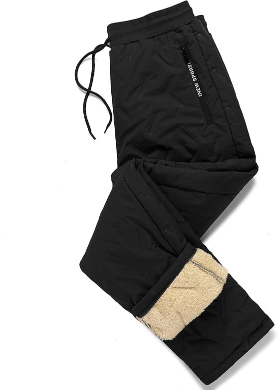 LBL Leading the Better Life Men's Winter Fleece Pants Sherpa Lined Sweatpants Active Running Jogg... | Amazon (US)