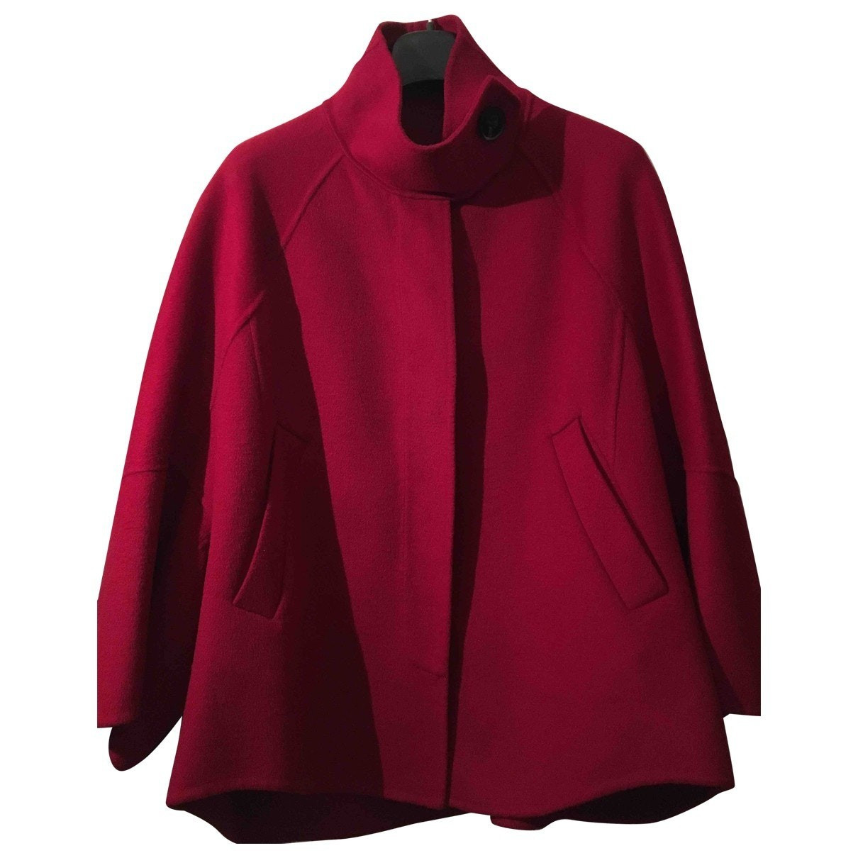 Zara Red Wool jacket for Women M International | Vestiaire Collective (Global)