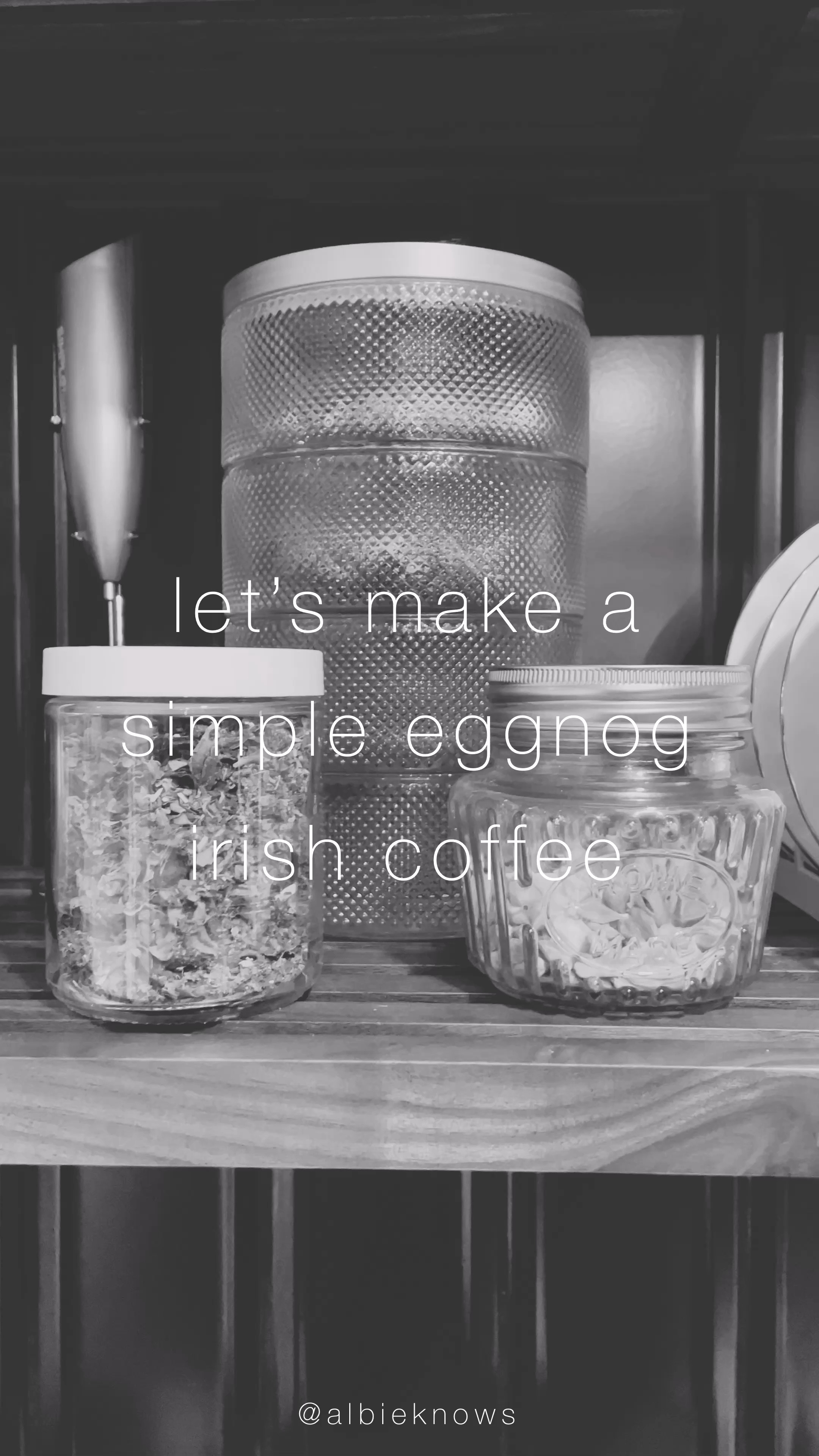 Making A Simple Dairy Free Eggnog Irish Cream Coffee

#LTKhome