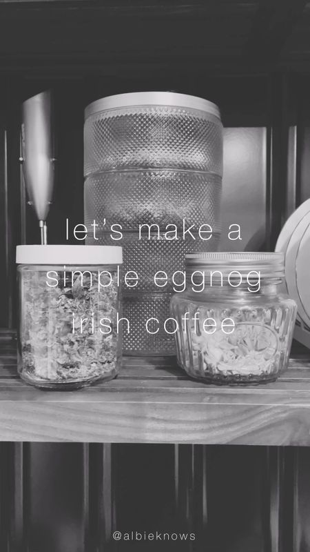 Making A Simple Dairy Free Eggnog Irish Cream Coffee

#LTKhome