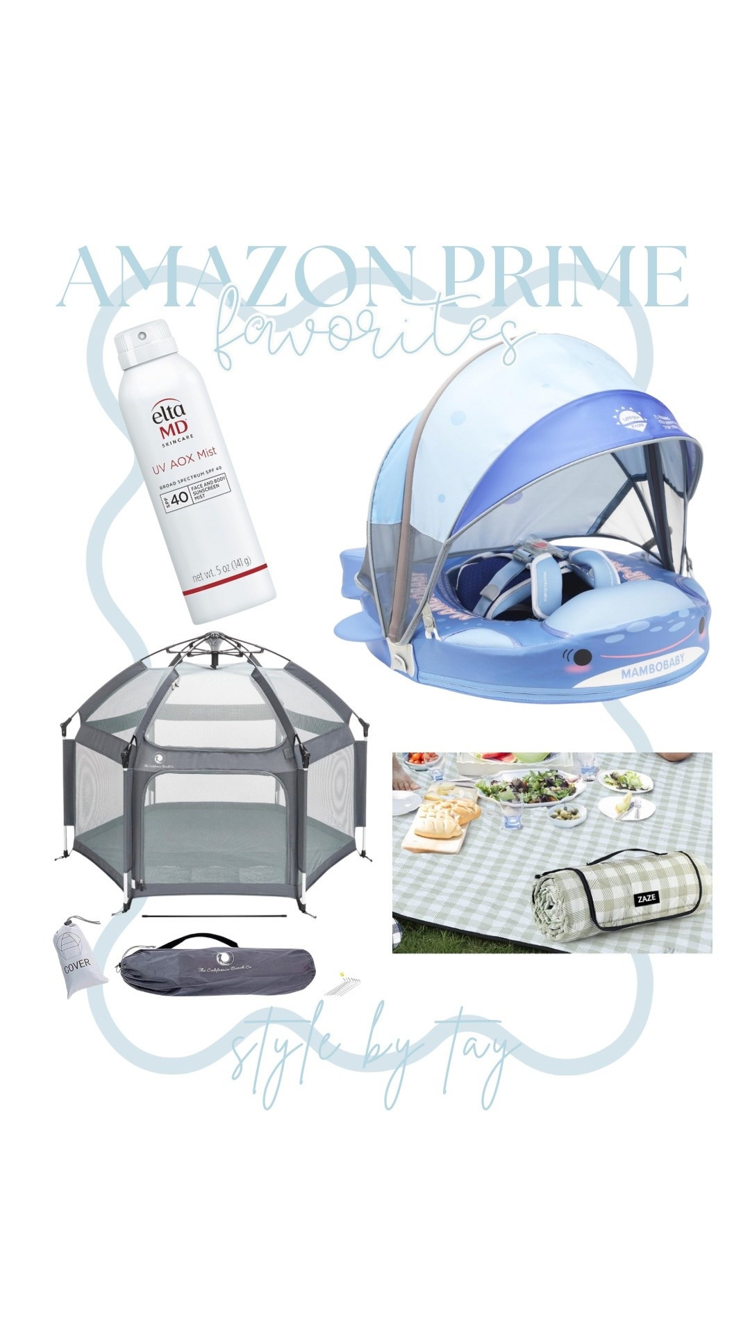 Amazon prime favorites for a summer baby and this elta md is my favorite sunscreen for me 

#LTKFindsUnder100 #LTKFindsUnder50 #LTKSaleAlert