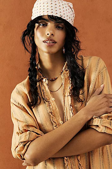 Lotus Paisley Print Bandana | Free People (Global - UK&FR Excluded)