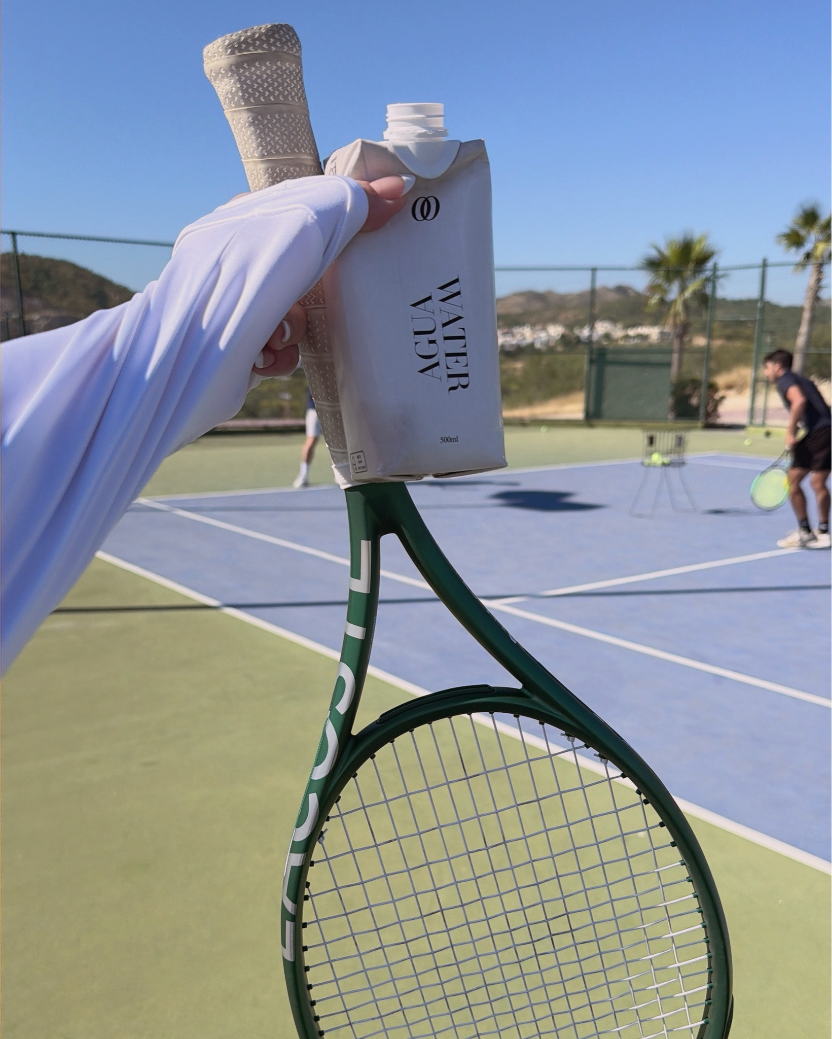 Tennis day. My tennis racket is Lacoste but linked similar

#LTKfitnessgoals