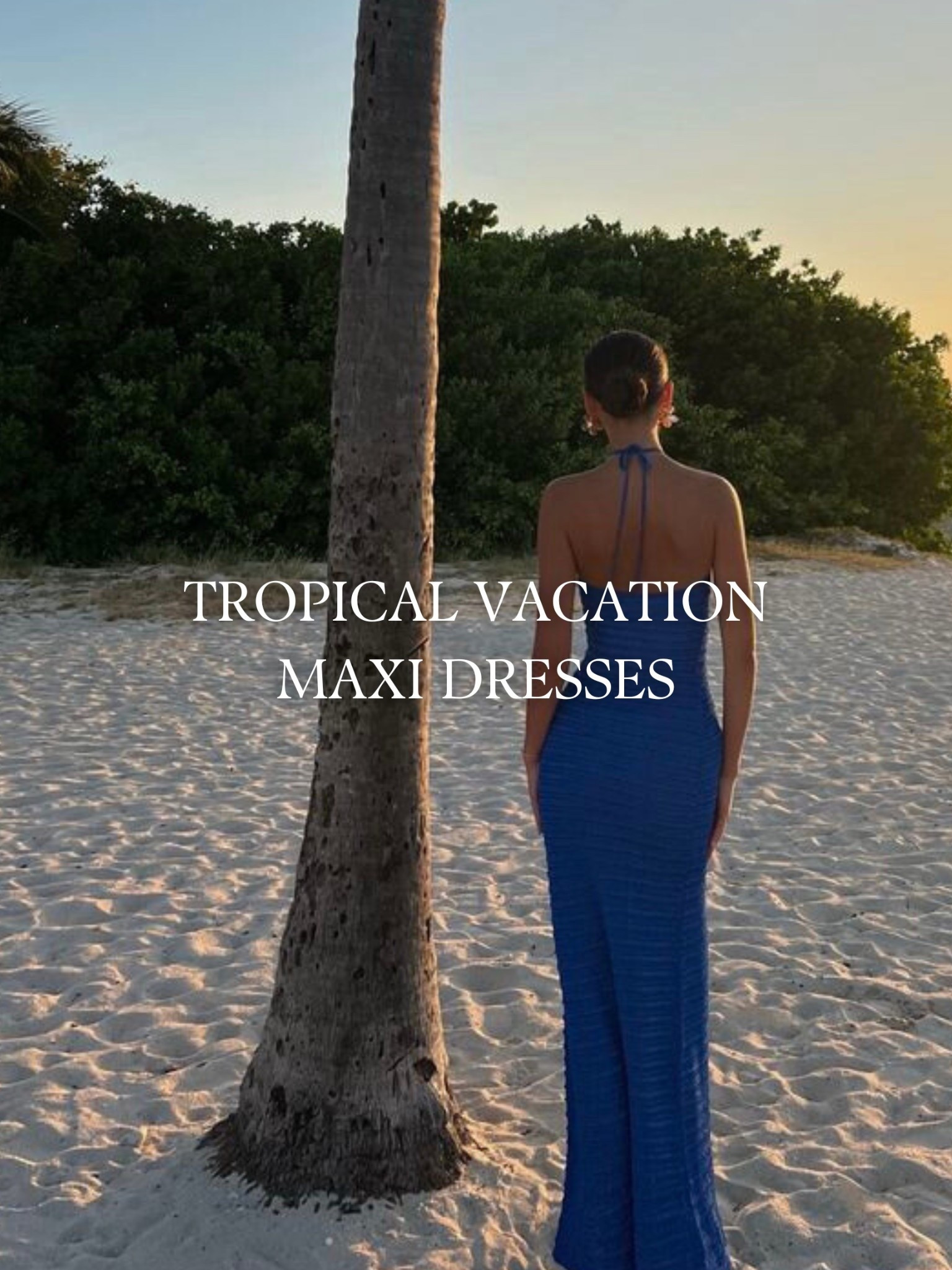 summer tropical beach vacation outfits 🌺