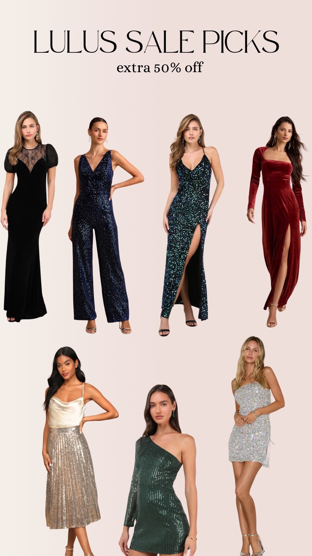 I found your perfect NYE outfit, and it’s an extra 50% off rn at Lulu’s

#LTKHoliday #LTKSaleAlert #LTKFindsUnder50