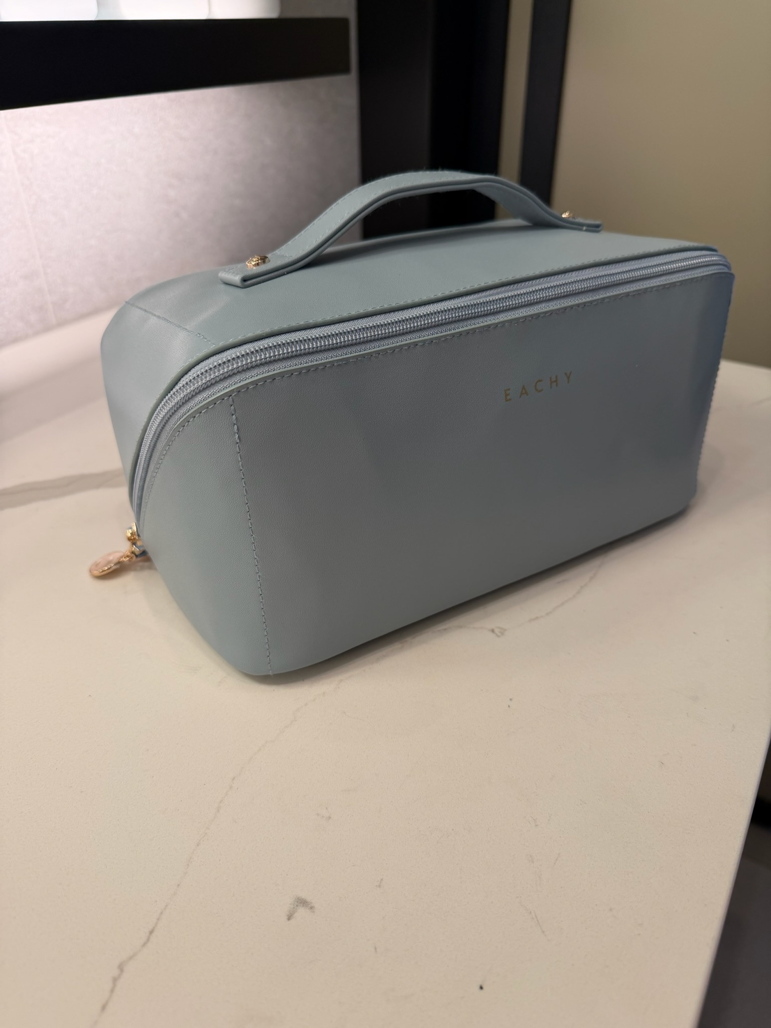 I absolutely adore this toiletry bag. When you unzip it, it sits flat, allowing you to easily see everything inside. And the best part? It’s under $30, and this is the large size.

#LTKgrwm #LTKselfcare #LTKTravel