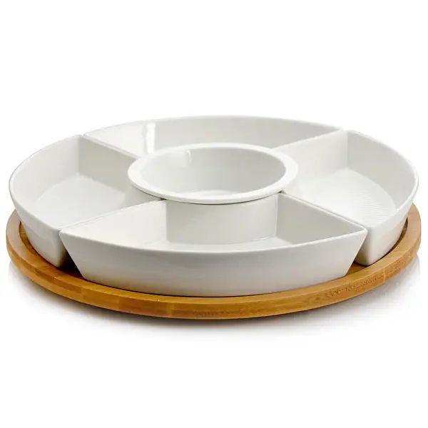6 Piece Appetizer Serveware for Snacks and Condiments - 12.25 x 12.25 | Bed Bath & Beyond