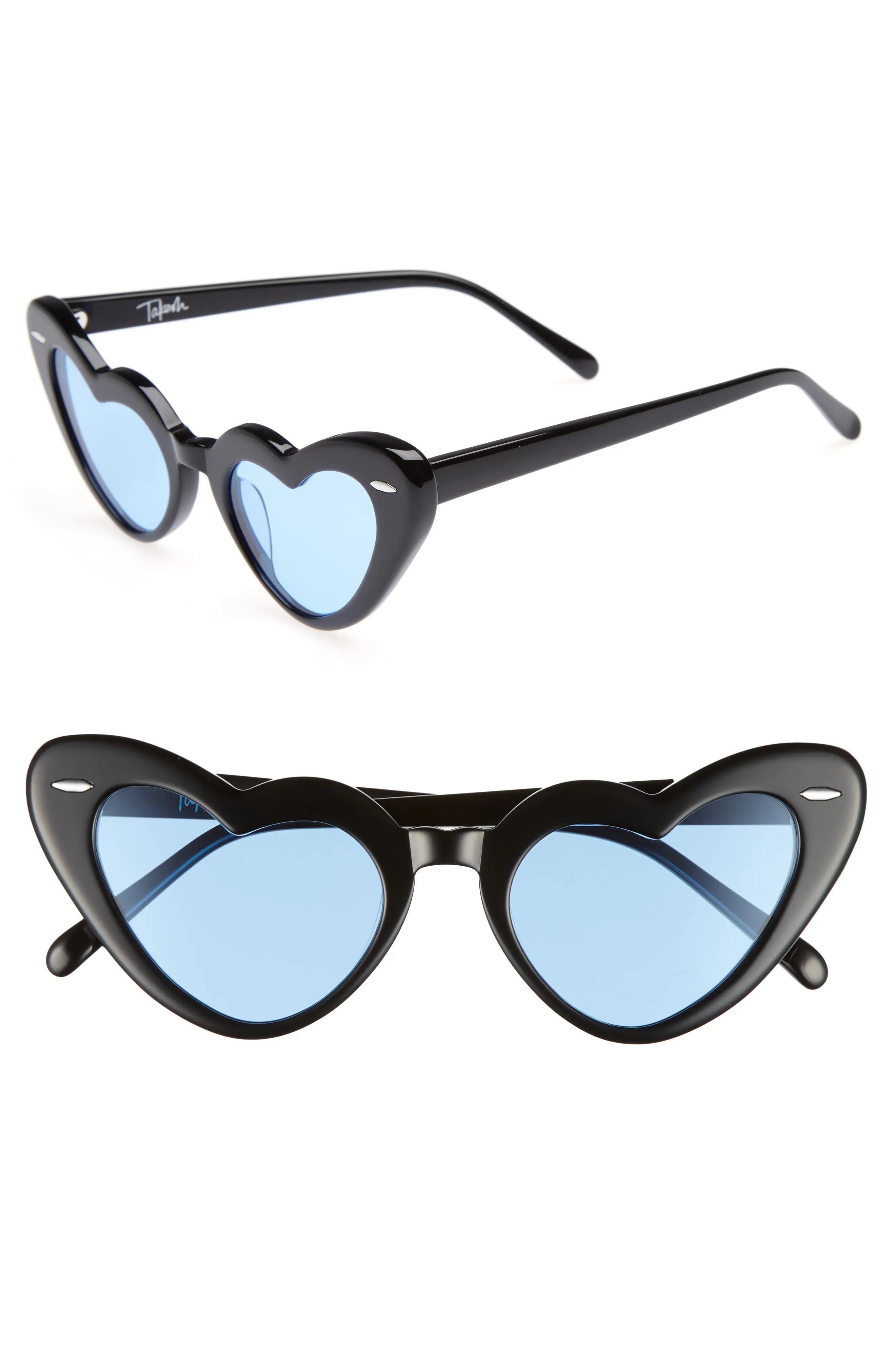 J'adore 46mm Heart Sunglasses | Nordstrom