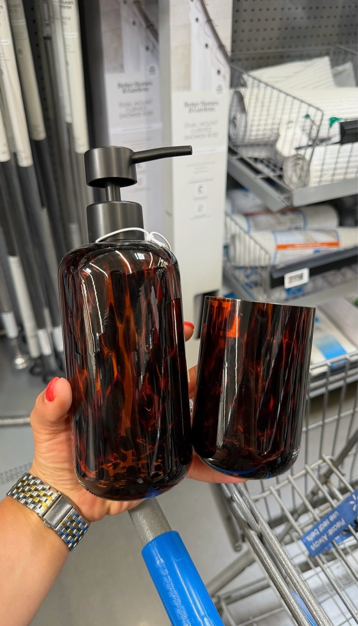 These Walmart soap dispenser and toothbrush holder are such a cute bathroom find. I love the simple look for keeping your space organized.

#LTKdayinmylife #LTKHome #LTKSeasonal