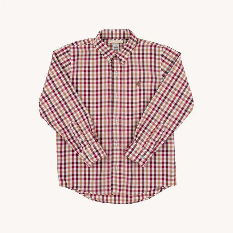 Dean's List Dress Shirt - Easton Pond Plaid | The Beaufort Bonnet Company