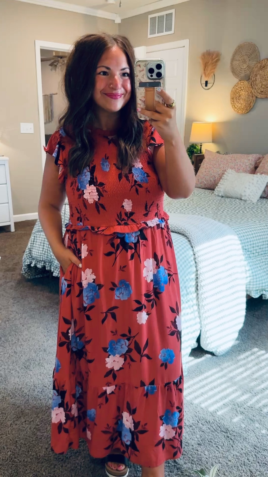 Looking for an easy outfit? This Walmart maxi dress is flattering, comfortable, and such a great price! ✨

sandals: fit true to size // wearing a 5
dress: fits oversized // wearing a medium 

 #LTKootd #LTKMidsize #LTKWorkwear