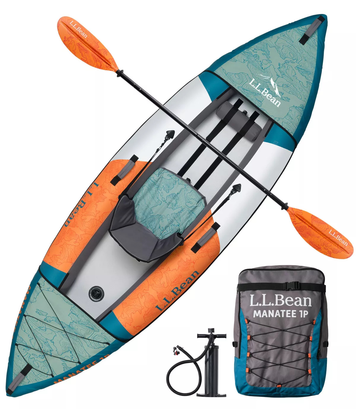 L.L.Bean Manatee Inflatable Kayak Package, 10' | L.L. Bean