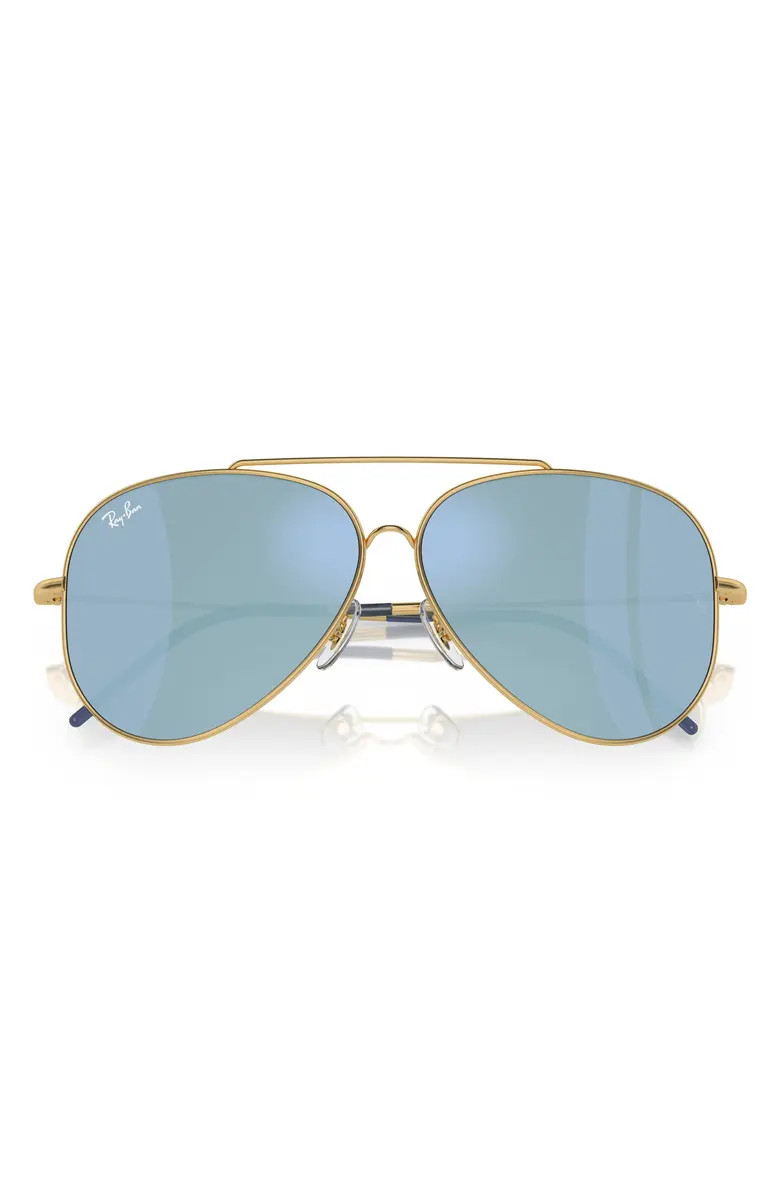 Ray-Ban Aviator Reverse 59mm Pilot Sunglasses | Nordstrom | Nordstrom