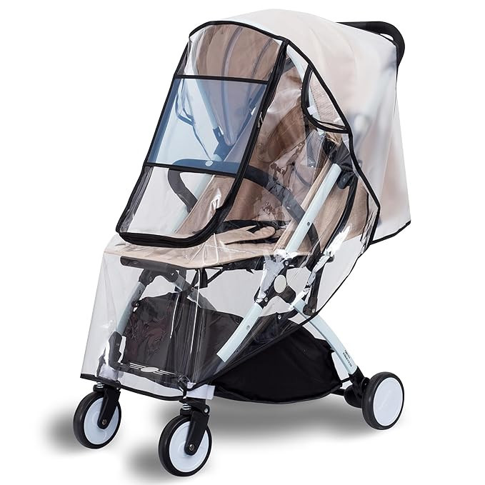Bemece Stroller Rain Cover , Universal Stroller Accessory, Baby Travel Weather Shield, Windproof ... | Amazon (US)