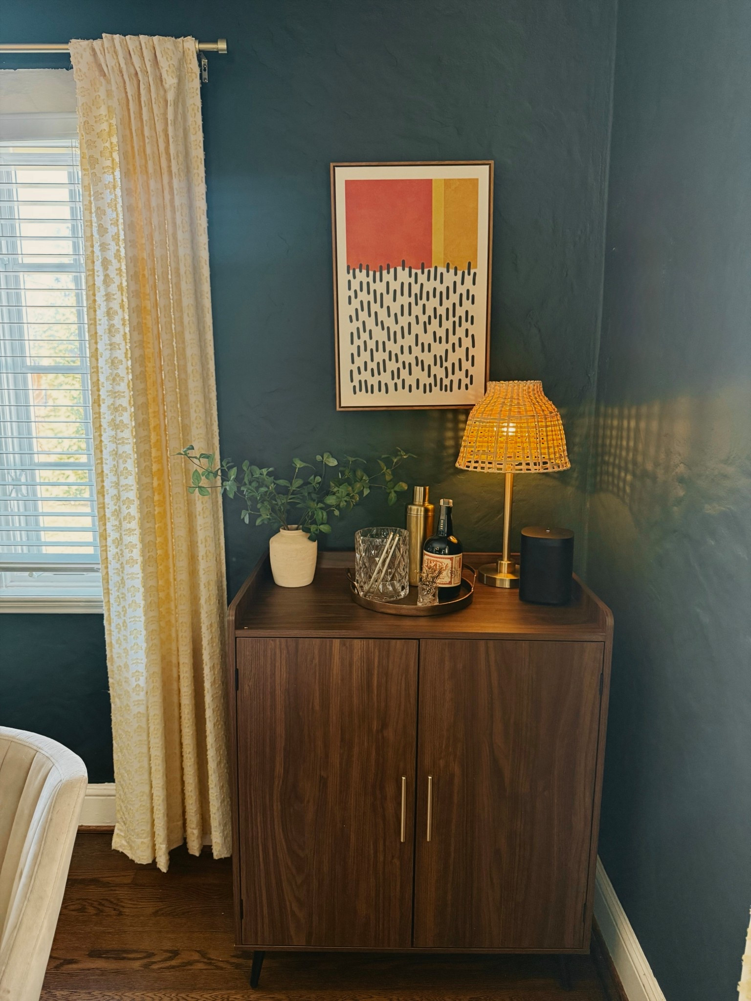 Love our new wine glass cabinet in our dining room! Helped give the space an upgrade.  

#LTKHome
