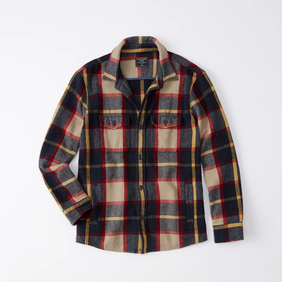 Flannel Shirt Jacket | Abercrombie & Fitch US & UK