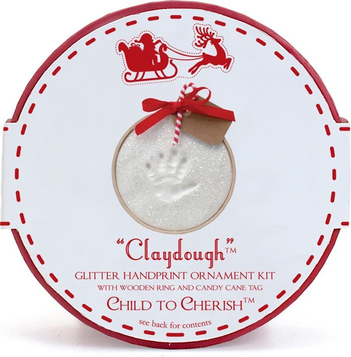 Child to Cherish Holiday Glitter Handprint Ornament Kit | Nordstrom | Nordstrom