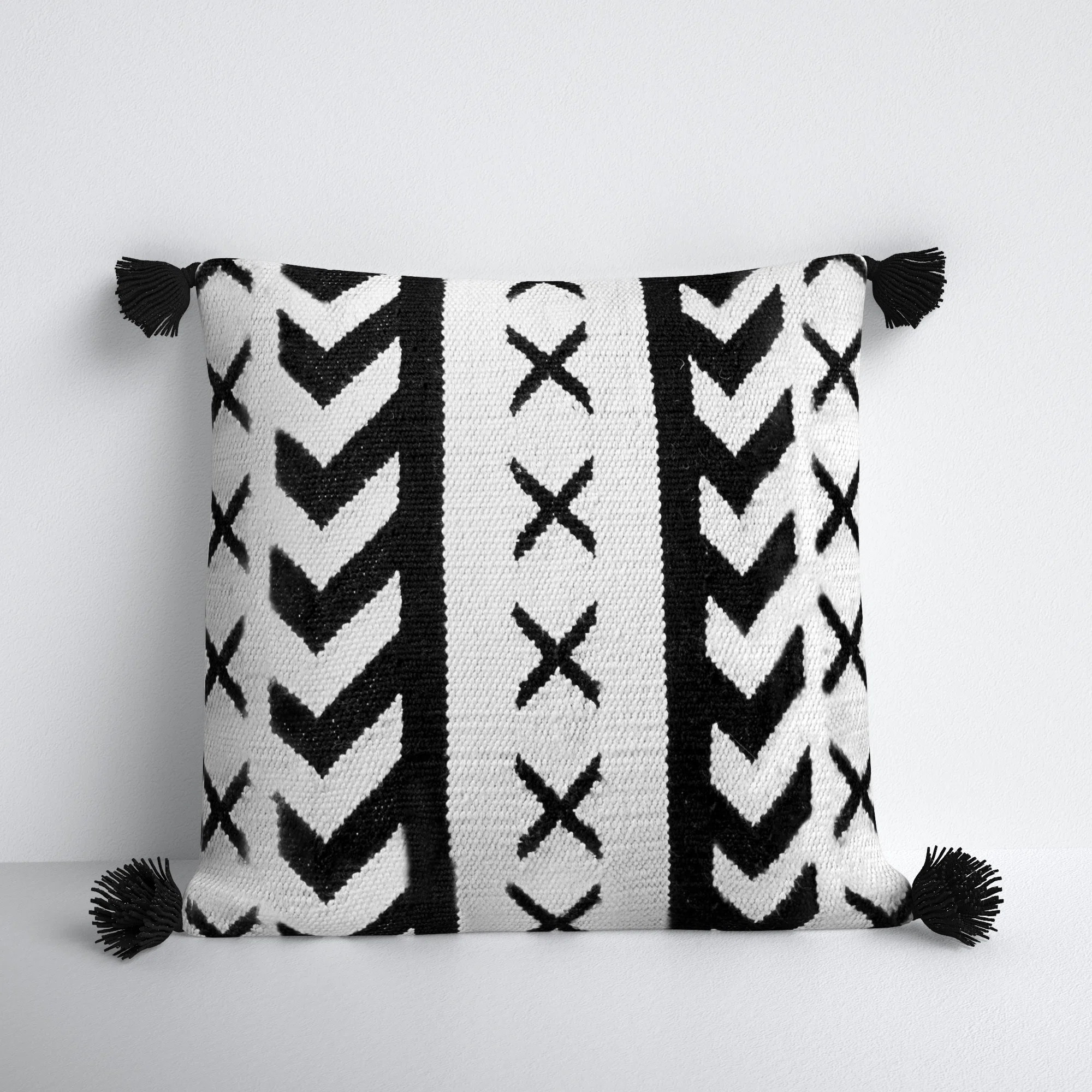 Kalindi Tassels Indoor/Outdoor Pillow Cover | Wayfair North America