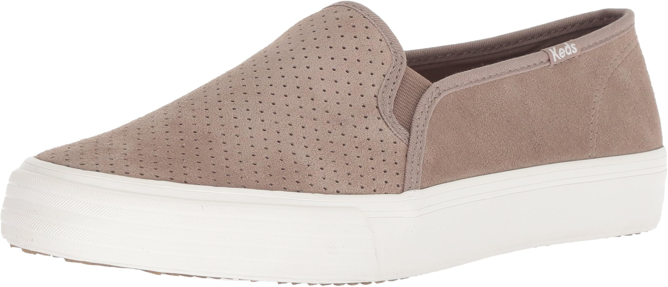 Keds Women's Double Decker Perf Suede Sneaker | Amazon (US)