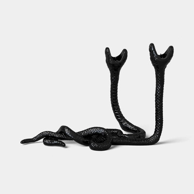 6.3"x9.4" Halloween Double Headed Snake Candle Holder - Threshold™ | Target