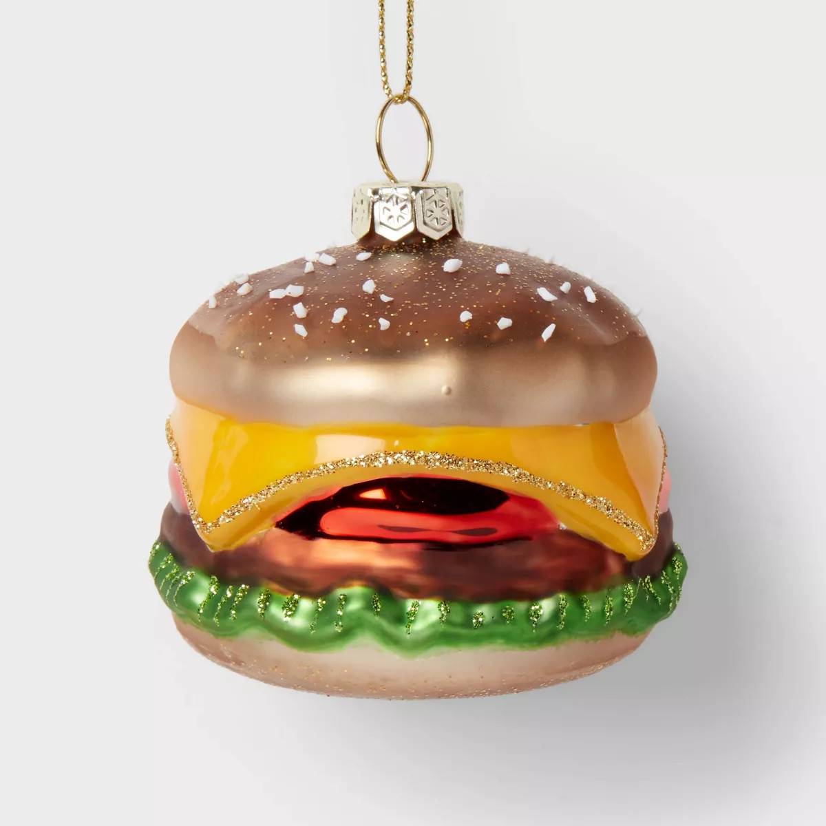 Glass Cheeseburger Christmas Tree Ornament - Wondershop™ | Target