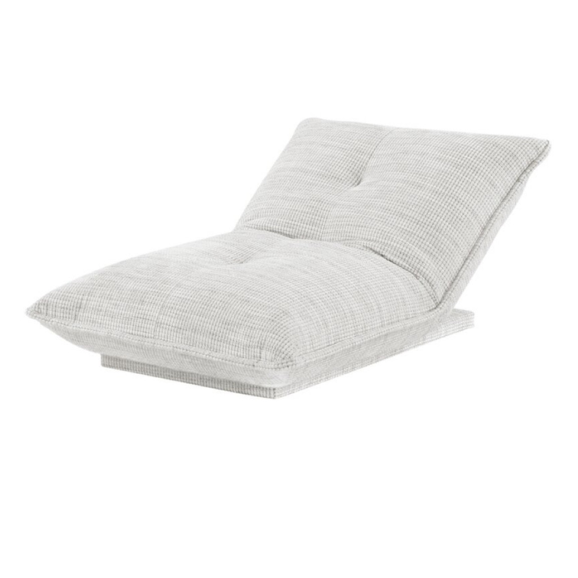 Modern + coastal, comfy grey floor chair!

#LTKhome