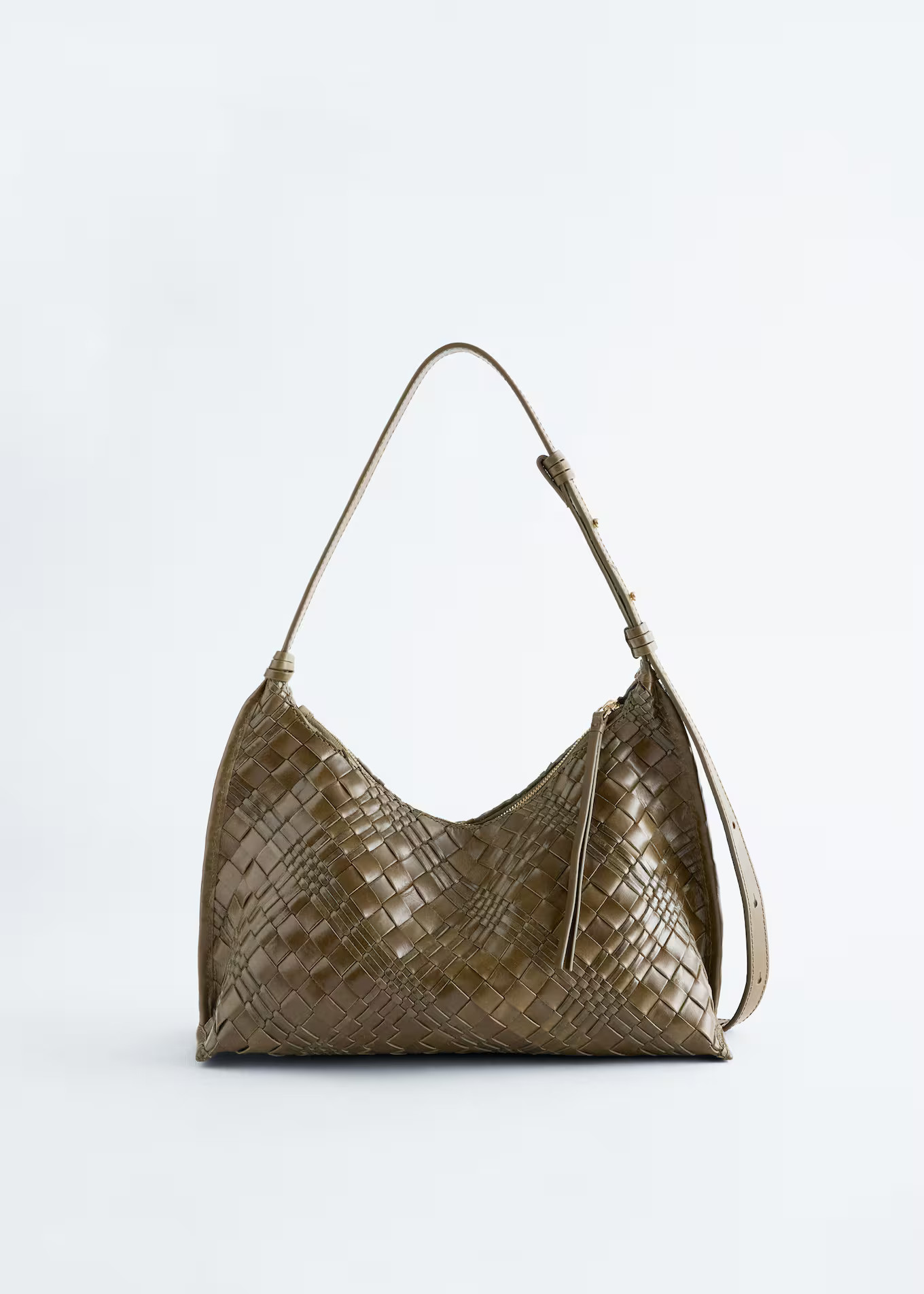 Interwoven Leather Crossbody Bag | & Other Stories UK