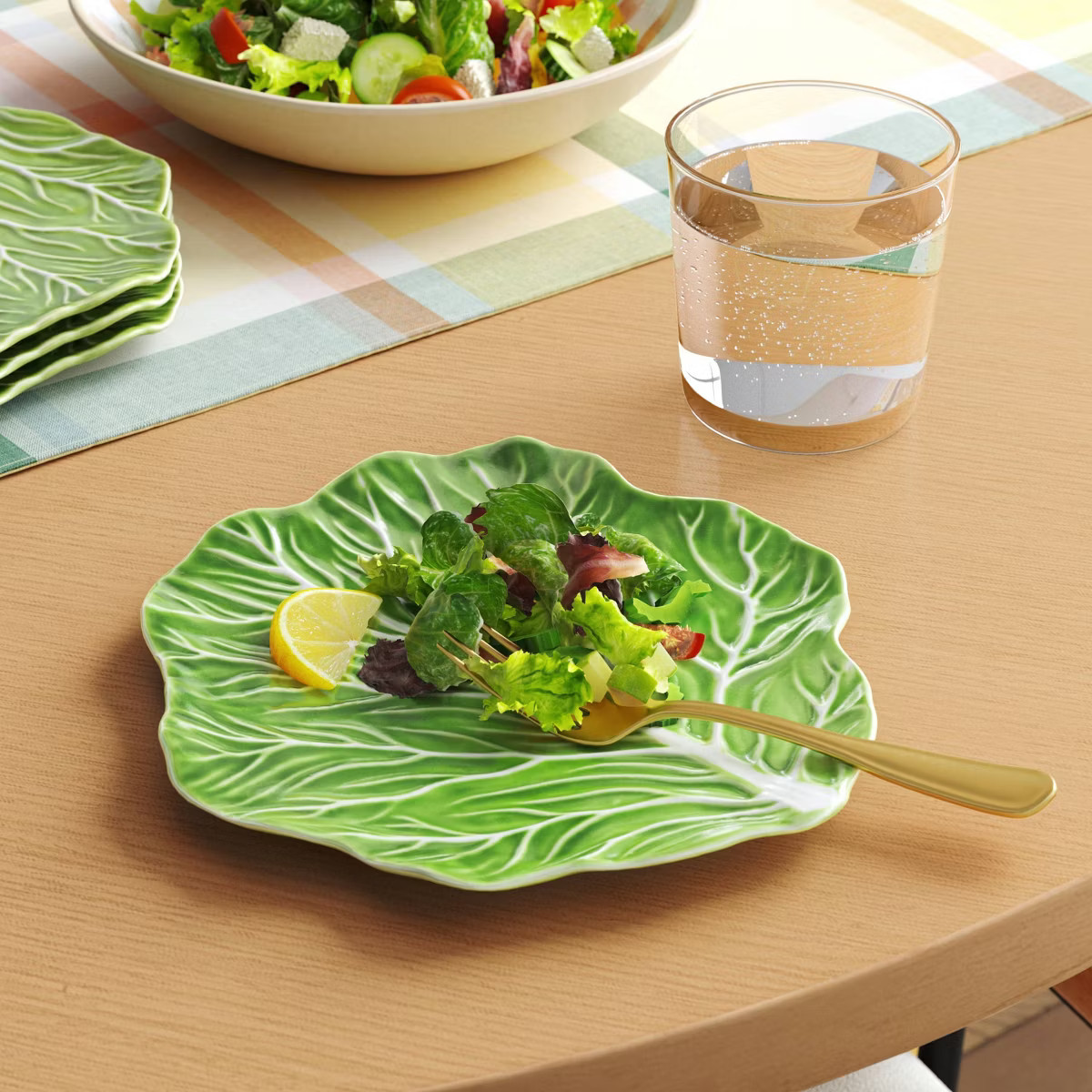 9.5" Stoneware Cabbage Salad Plate - Threshold™ | Target