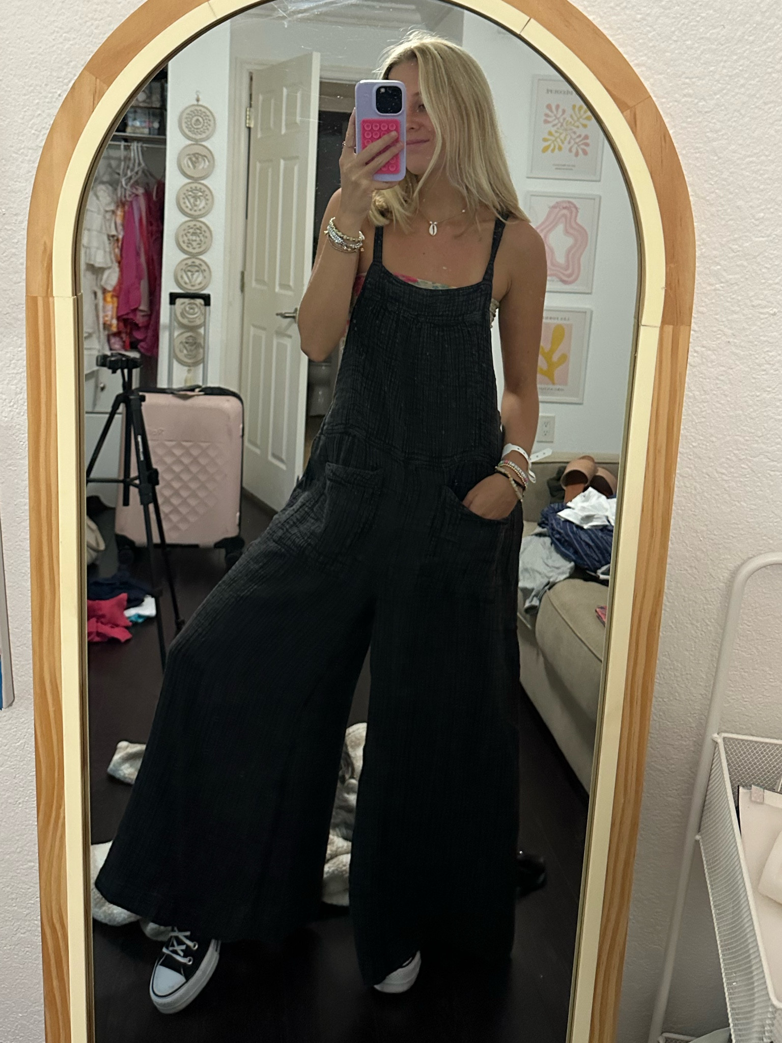 Jumpsuit with a boho bandeau🤝comfiest outfit!!! 

#LTKstyletip #LTKtravel #LTKSeasonal
