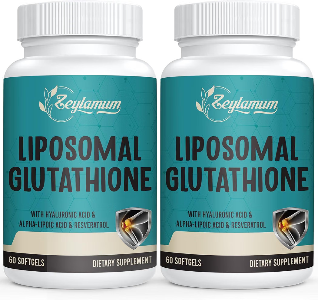 2400 MG Liposomal Glutathione Softgels, Advanced Liposomal Delivery, Active Form L-Glutathione Re... | Amazon (US)