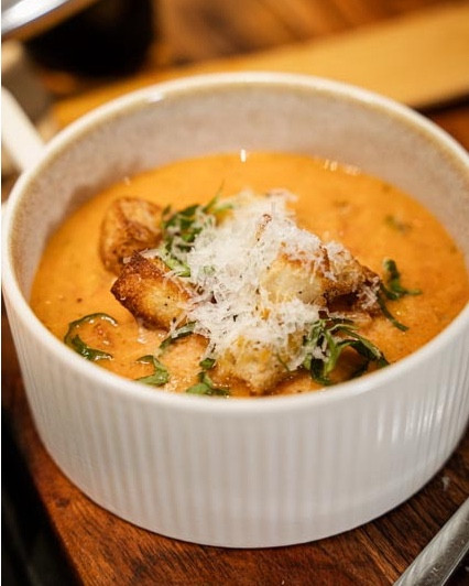 Quick Skillet Tomato Soup 🍅🫶

Simple, comforting, and creamy in all the right ways. This soup is a weeknight hero that comes together in one skillet and finishes with a velvety swirl of mascarpone.

No immersion blender? No problem. Just carefully ladle into a standard blender and blend until smooth. And don’t worry about chopping everything perfectly, we’re blending it all anyway.

Get the recipe: https://saucedbysunday.com/ or the link in bio.

Recipe saved on @usecookbook

#SaucedBySunday #TomatoSoupSeason #EasyFallMeals #CoolGirlComfortFood #OneSkilletRecipe #WeeknightDinners #CozyKitchenVibes #CLEfoodie #SoupSeason #HomemadeSoup #QuickAndEasyMeals #usecookbook