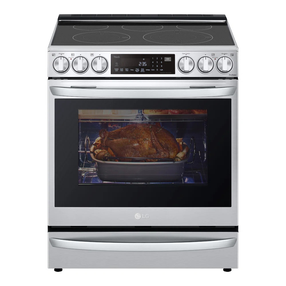 LG 6.3 cu. ft. Smart Slide-in Electric LSEL6337F | Wayfair North America