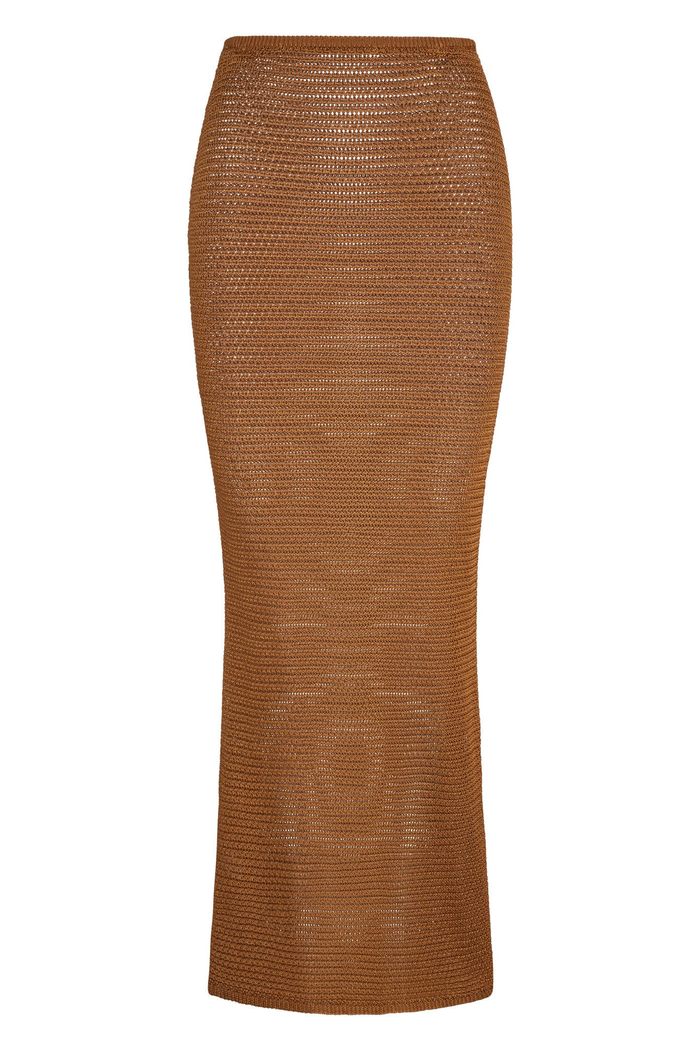 Fontelina Skirt - Caramel Treble Knit | Monday Swimwear