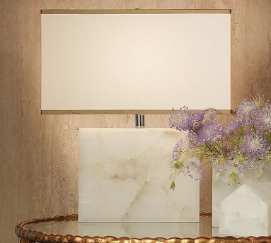 Sierra Madre Alabaster Table Lamp | Pottery Barn (US)
