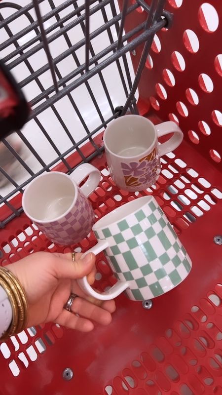Found the cutest mugs at Target!  The checkered ones definitely came home with me! 

#LTKFindsUnder50 #LTKHome #LTKGiftGuide