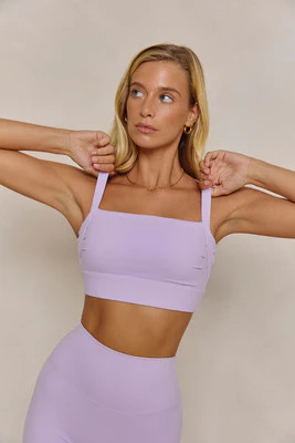 Astoria LUXE BALANCE Signature Sports Bra - Lavender | astoria activewear