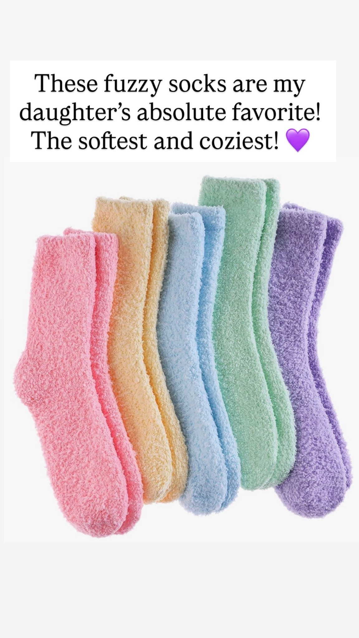 Coziest and fuzziest socks of all 

#LTKKids