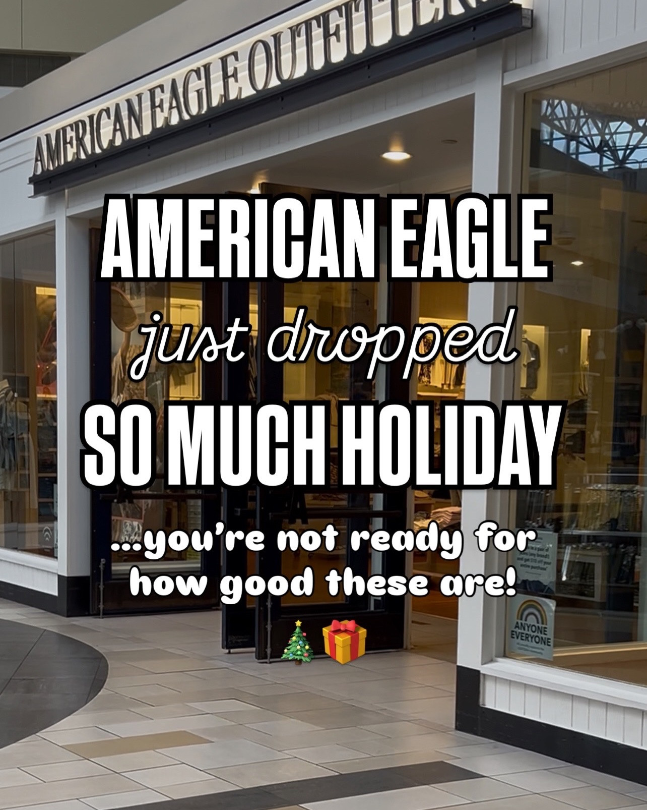 American Eagle Holiday Drop!

@ae

#LTKSeasonal #LTKgrwm #LTKmomlife