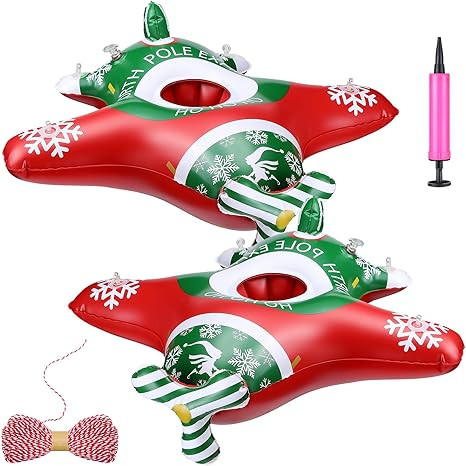HyDren 2 Pcs Elf Airplane Toy Christmas Elf Inflatable Plane Ride Elf Doll Toy Airplane with Cott... | Amazon (US)