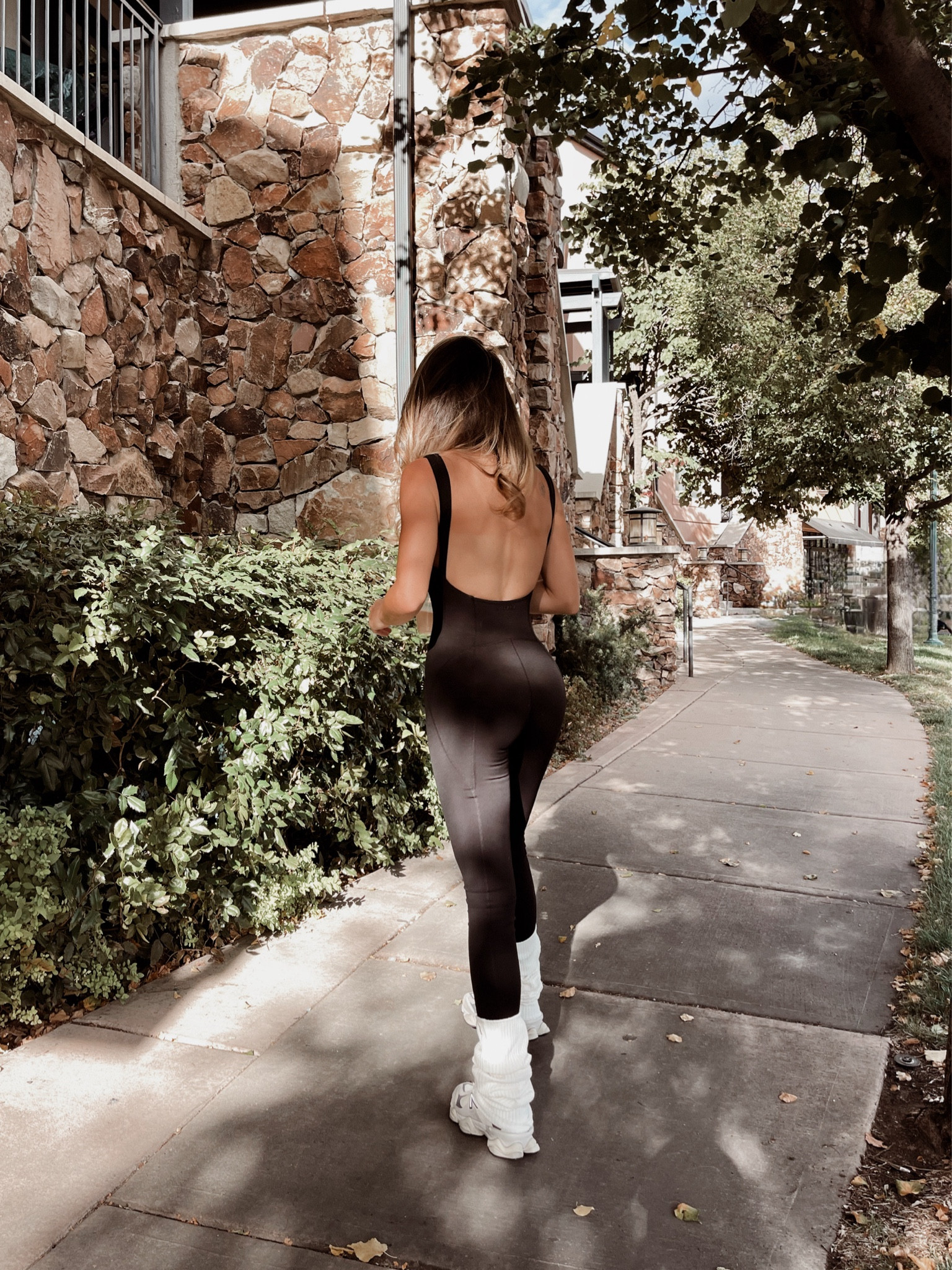 Jumpsuit in xs
Leg warmers 
Sneakers


#LTKxPrimeDay #LTKActive #LTKOver40