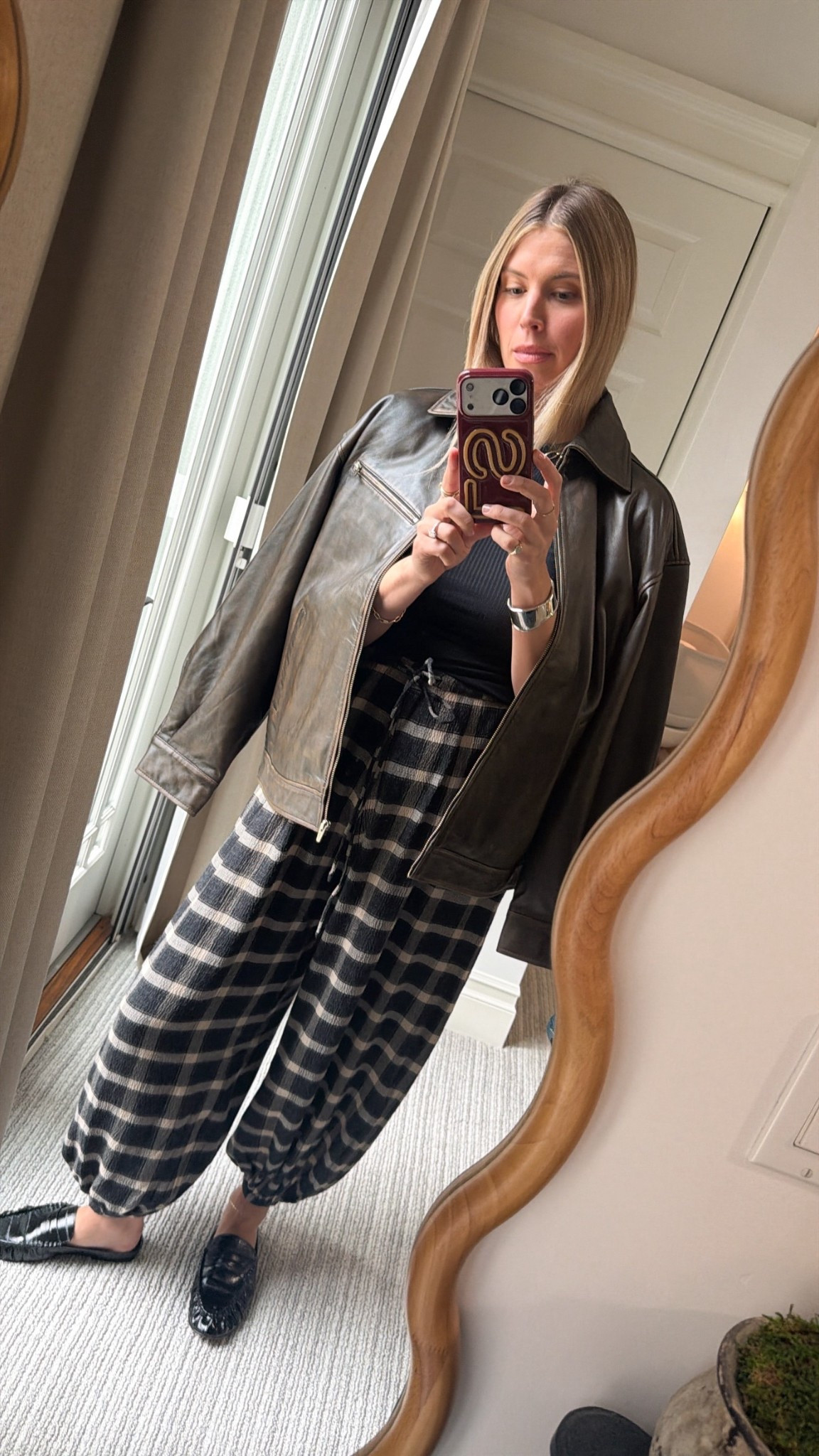 Loving this Reformation Veda Marco jacket. 