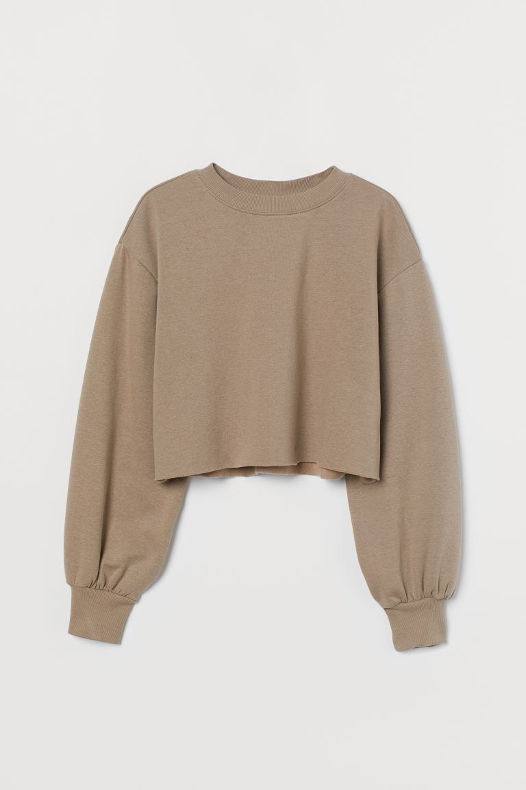 Cropped Sweatshirt | H&M (US + CA)