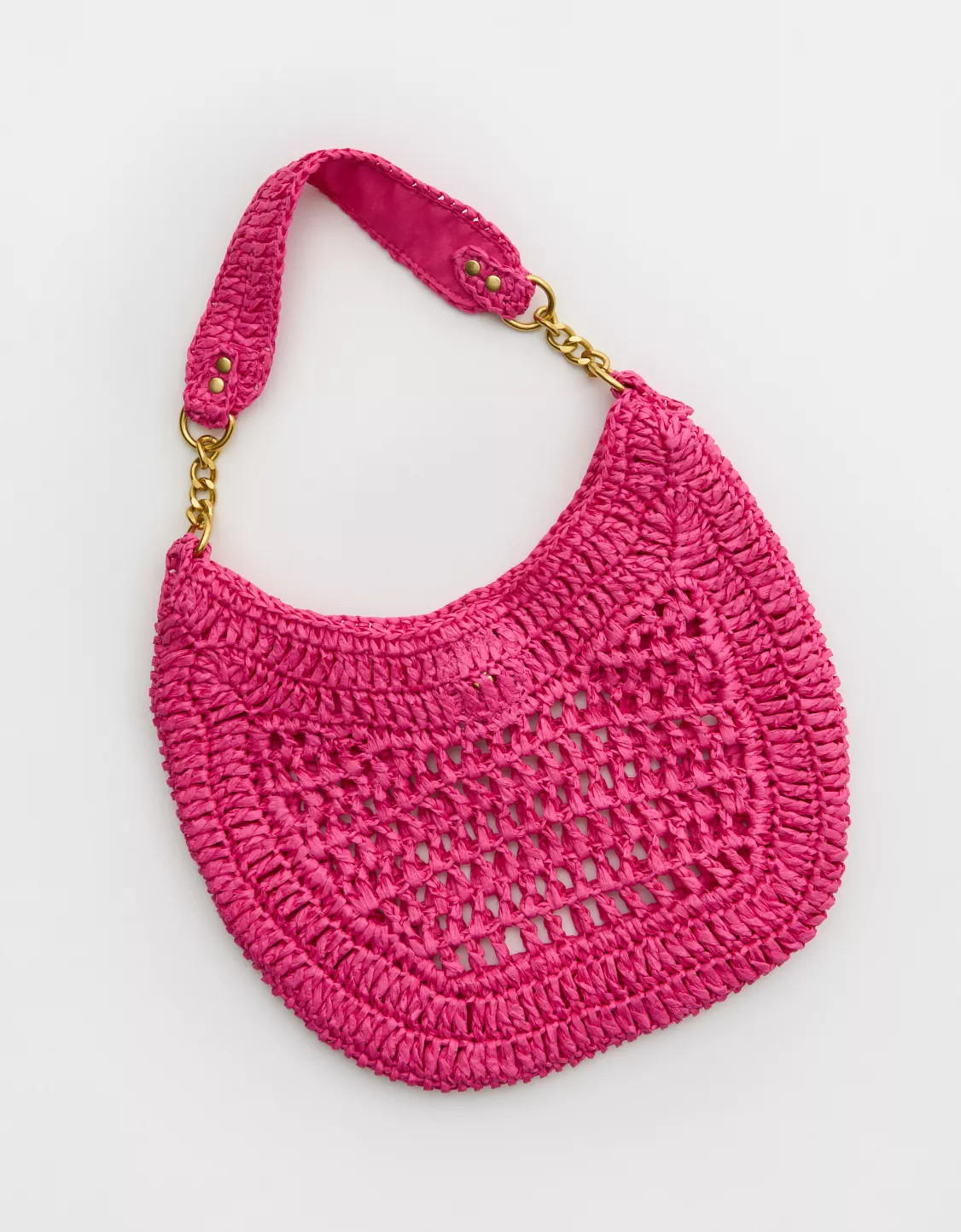 Aerie Straw Shoulder Bag | Aerie