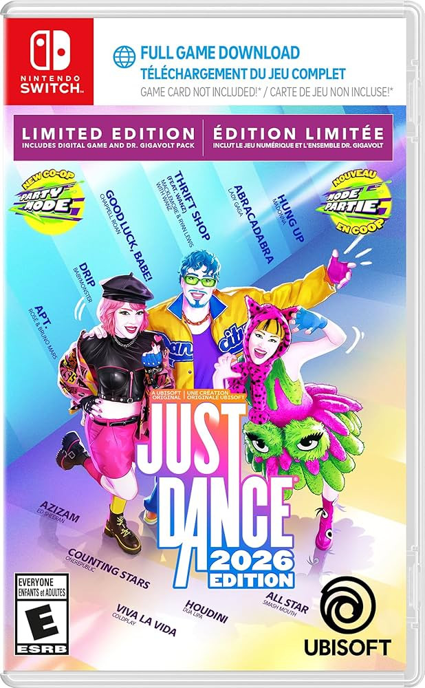Just Dance 2026 Edition - Limited Edition, Nintendo Switch (Code in Box) | Amazon (US)